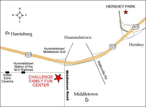 Find us near Hershey Park!