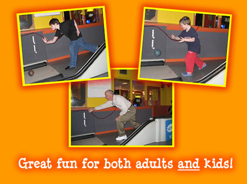 Mini-bowling fun for all ages!